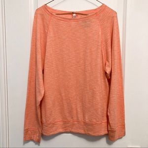 North Face Pink Long Sleeve Top